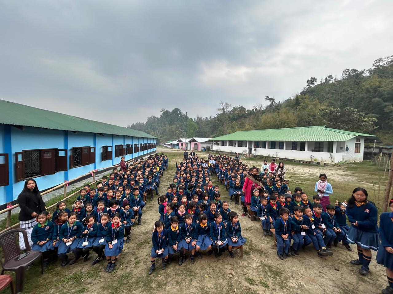 Little Flower School Students